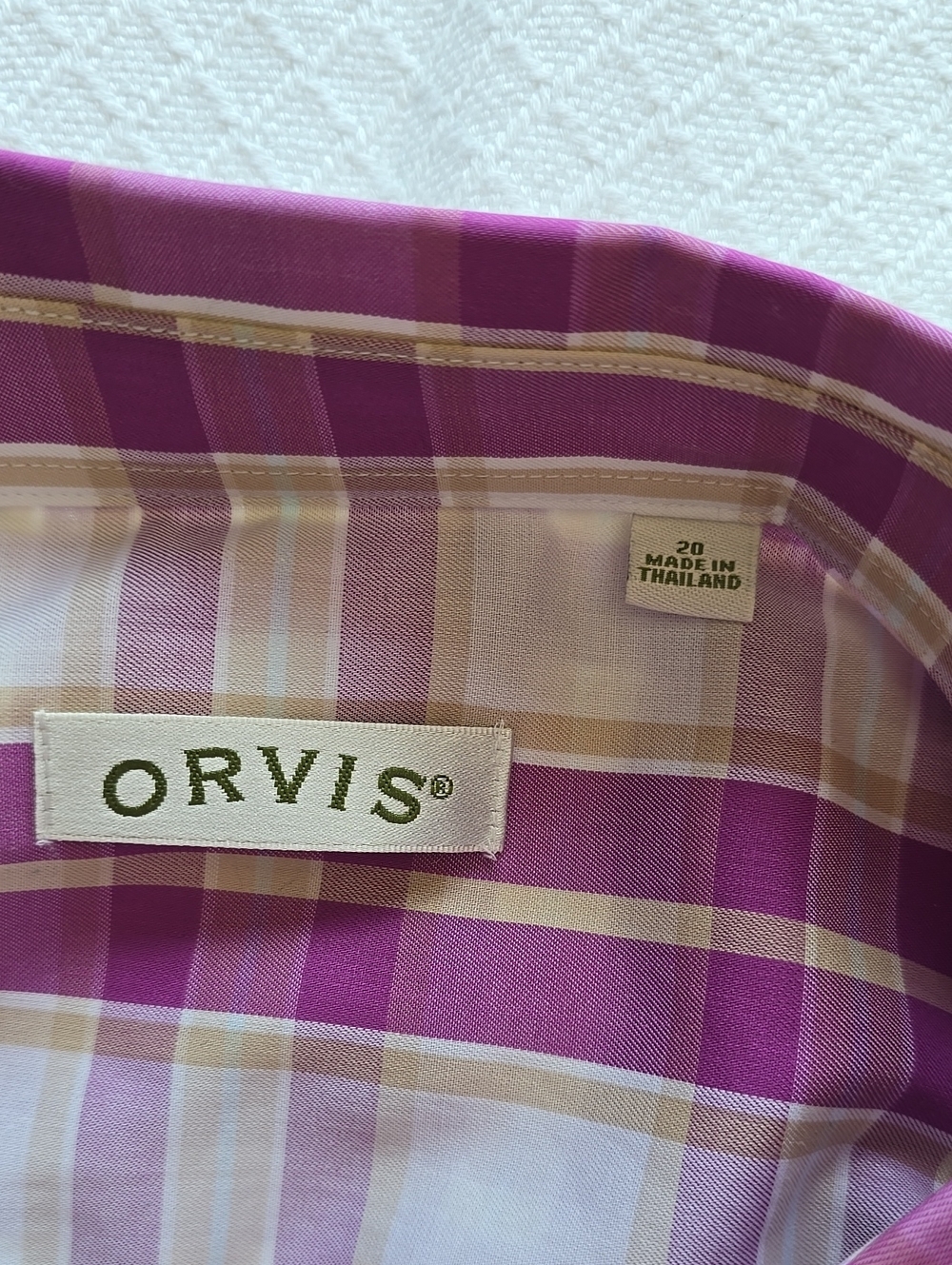 🪻Orvis Women's 100% Cotton Long Sleeve Button Front Shirt     #X